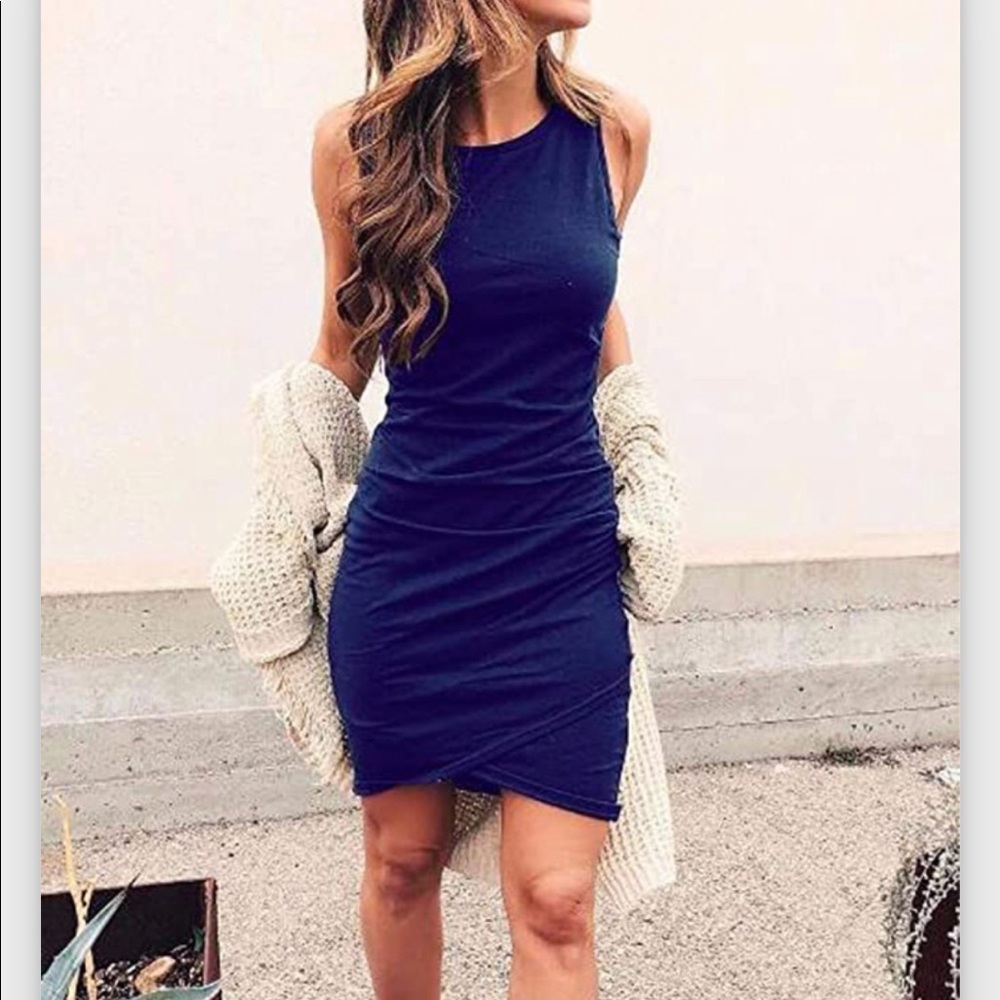Walant Women’s T-Shirt Sleeveless Dress. Small. Navy Brand new.